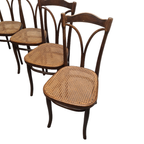 Thonet Eetkamerstoelen Met Webbing, Uit 1906 thumbnail 3
