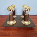 Koperen Plafondlamp, Space Age, Cosack Leuchten, 1970 thumbnail 8