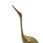 Vintage Koppel Messing Kraanvogels Hollywood Regency Design 31cm thumbnail 8