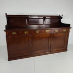 Engelse Mahoniehouten Dressoir / Dressoir Uit Het Begin Van De 20E Eeuw - Camp Van Messing thumbnail 18