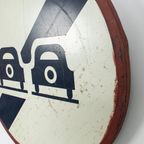 Vintage Verkeersbord Ø 105 Cm 70887 thumbnail 2