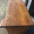 Antieke Eiken Ladekast Dressoir thumbnail 9