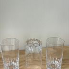 4 X Crystal Longdrink Water Glasses thumbnail 3