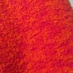 Vintage Dralon Deken Oranje Rood thumbnail 2