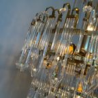 2 Beschikbaar! Vintage Kristallen Murano Geblazen Kroonluchters Hanglampen Art Deco Stijl ! thumbnail 5