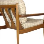 Set Vintage Mid Century Easy Chairs Fauteuils Fauteuil thumbnail 5