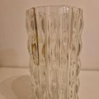 Vintage Glazen Vaas Bloemen Vaas Jaren 60 Mid Century thumbnail 6