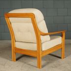 Vintage Deense Fauteuil – Notenhout – Jaren 60 thumbnail 5