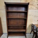 F De Puydt Antieke Boekenkast Volhout Vintage Kast thumbnail 2