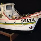 Oude Vintage Modelbouw Sleepboot, Delta thumbnail 12