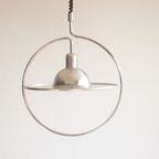Silver Saturn Ceiling Lamp, Space Age 1970S thumbnail 16