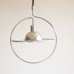 Silver Saturn Ceiling Lamp, Space Age 1970S thumbnail 18