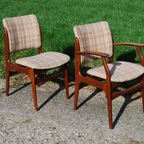 Vintage Teakhouten Stoelen (2) thumbnail 2