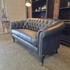 Chesterfield Hampton 2-zits - Zwart thumbnail 7