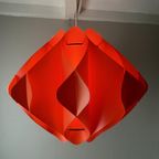 Vintage Design Hanglamp Butterfly Oranje, Schioler Space Age thumbnail 2