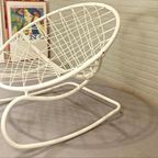 Vintage Axvall Schommelstoel, Niels Gammelgaard, Ikea thumbnail 7