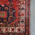 Prachtig Oud Vintage Oosters Vloerkleed Met Voornamelijk Rood Tinten 168x112cm thumbnail 6