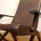 Brutalist Folding Chair Van Angel Pazmino 1974 thumbnail 8