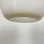 White Frosted Glass Artichoke Pendant Light Xl By Peill And Putzler thumbnail 7