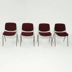 4 X Dsc Stoelen By Giancarlo Piretti For Castelli Jaren 70 thumbnail 2