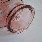 Zeldzame Vintage Roze Glazen Hoofd Koptelefoon thumbnail 10