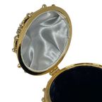 Faberge Egg - Smirnoff - Ca. 3.5Kgs - Black Velvet And Crystal Inlay On Gold Colored Framework - thumbnail 5