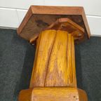 Vintage Hexagon 'boomstam Bijzettafel' thumbnail 5