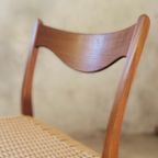 Set Van Vier Vintage Stoelen Van Arne Wahl Iversen Voor Glyn thumbnail 12