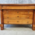 Antieke Empire Ladekast Buffet Commode thumbnail 17