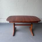 Vintage Eettafel Teak Uitschuifbaar thumbnail 3