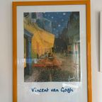 Grote Vintage Kunstposter Van Gogh (Arles) In Gele Lijst thumbnail 2