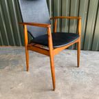 Vintage Scandinavische Bureaustoel Fauteuil Jaren 60 thumbnail 6