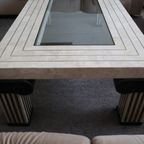 Maitland Smith Tesselated Salontafel, U.s.a, 1980's 140 X 75 X 41,5 Cm thumbnail 12