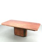 Rode Travertin Eettafel Met Brons Voor Paco Rabanne 60518 thumbnail 9