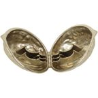 Vintage Chroom Metalen Notenkraker Walnoot 1970s thumbnail 6