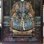 Chinees ‘Achterglas’ Egomise Schilderij Vintage thumbnail 4