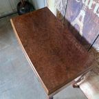 Antieke Sidetable, Wandconsole, Ladekast 73x39cm En 76cm Hoo thumbnail 4