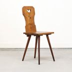 Antieke Primitieve Bergstoel thumbnail 2