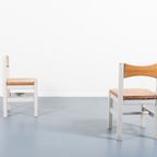 Set Of 4 Ilmari Tapiovaara Hongisto Chairs / Eetkamerstoelen / Stoel By Laukaan Puu 1960’s thumbnail 7