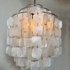 Echte Vintage Schelpen Capiz Hanglamp Lamp Parelmoer thumbnail 2