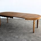 Vintage Eettafel | Tafel | Verlengbaar | Brutalist | Kjaernulf (2) thumbnail 12