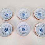 6X Vintage Villeroy & Boch Chekiang Soepkom Ontbijt Kom '60 thumbnail 2