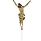 Corpus Hout Polychroom Antiek Christi 18De Eeuw Sculptuur Beeld 33Cm thumbnail 16