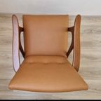Vintage Fauteuil ‘50’60 Opnieuw Bekleed thumbnail 14