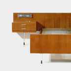 Vintage Mid Century Tweepersoons Bed Slaapkamer Set, 1960s thumbnail 5
