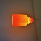 Vintage Oranje Opaline Hanglamp, Jaren 70 thumbnail 11