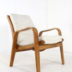 Cees Braakman Pastoe Fb06 Plywood Fauteuil Dames Gestoffeerd thumbnail 9