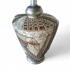 Alexander Kalifano / Modern Impressionist Art Vase Lamps / Circa 1980s thumbnail 6