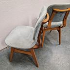 Set 2 Vintage Eetkamer Stoelen Jaren 60 Retro Stoelen thumbnail 6