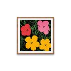 King & Mcgaw Bloemen, Ca. 1964 - Andy Warhol 90 X 90 Cm thumbnail 10